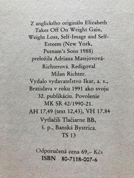 Elizabeth radí (1991),