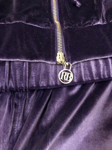 Nádherná fialová tepláková súprava roberta biagi, m