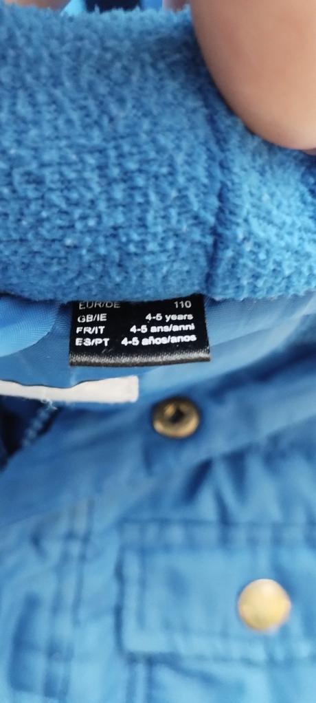 Tenšia zimná vetrovka, 110