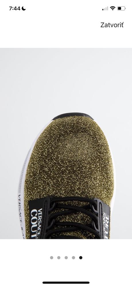 Tenisky versace jeans couture, versace,38