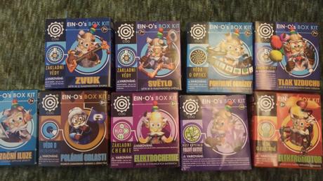 Detske vedecke pokusy ein-o s box kit 9ks, 