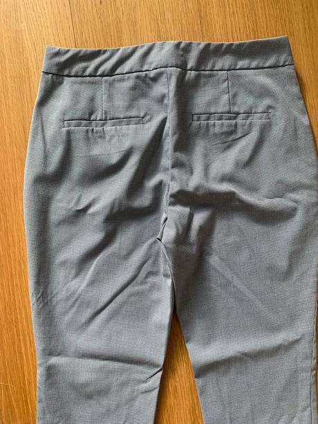 Zara sivé rovné nohavice 34, zara,34