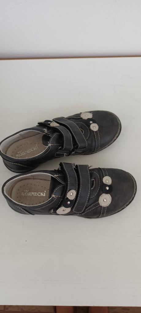 Kožené topánky, kornecki,30