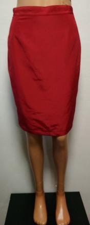 Dámska červená sukňa so spodničkou, xs