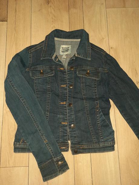 Riflová bunda, mango,m