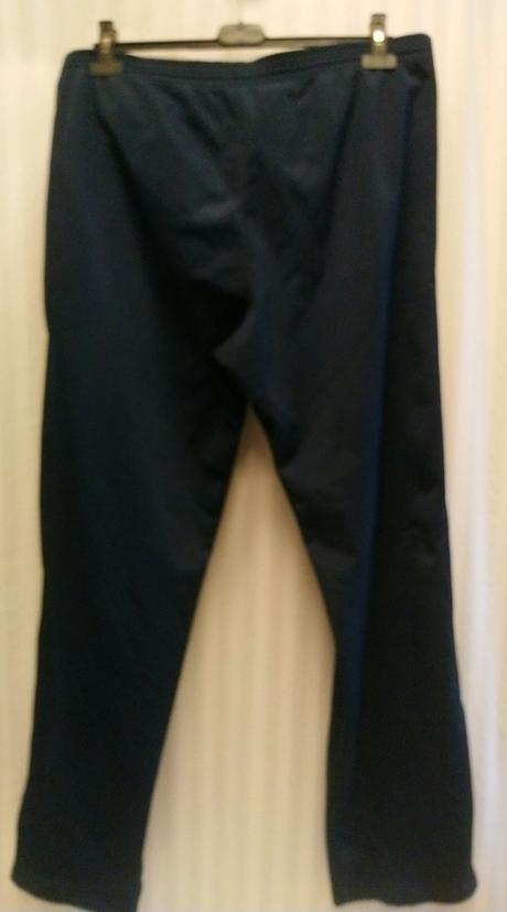 Dámske tmavo modré športové tepláky, macron, xl, xl