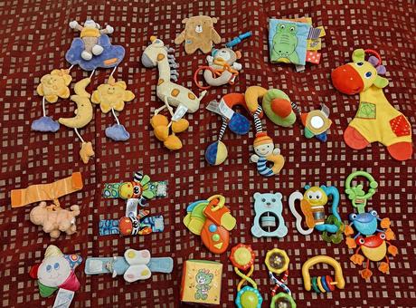 Hračky pre dieťa do 1 roka, 