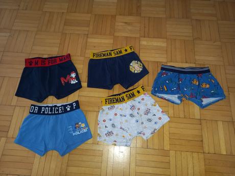 Detské boxerky - labková patrola, požiarnik sam, kiki&koko,98