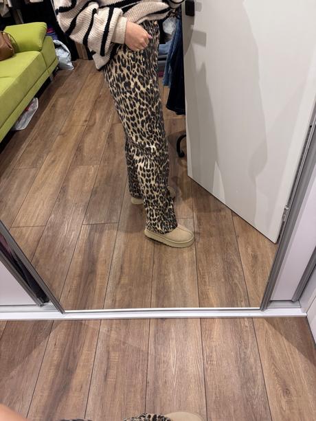 Leopardie nohavice rifle, f&f,s