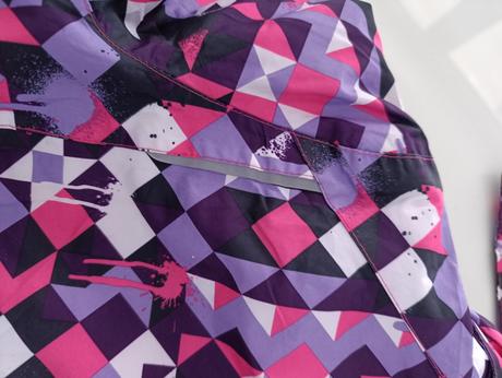 Dievčenská lyžiarska bunda 134 / 140, crivit,134