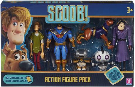 6-dielny set figúrok scooby doo,