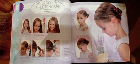 Účesy dievčenské knižka, 