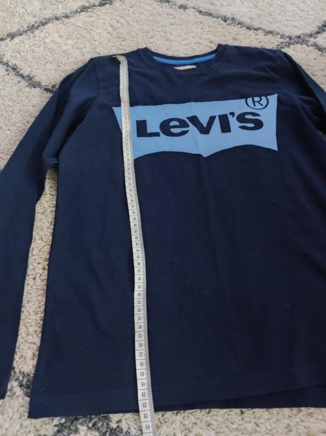 Bavlnené kvalitné tričko, levis,164
