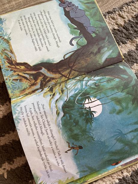 Kniha džunglí zlatá sbírka pohádek, 