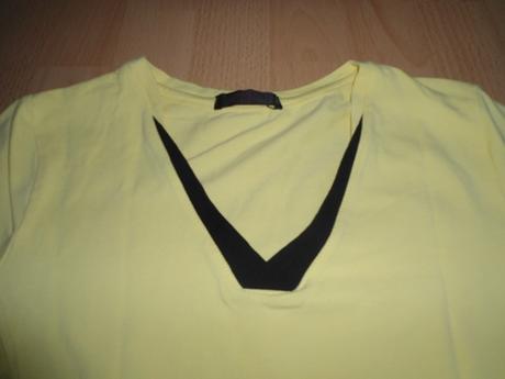 Zlte sportove tricko, s