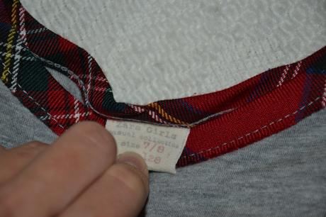 Stylove karovane tricko pre dievcatko na 6-8r., 128