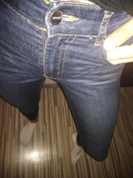 Džínsy slim, xs