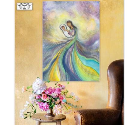 "materinská láska" maľba,