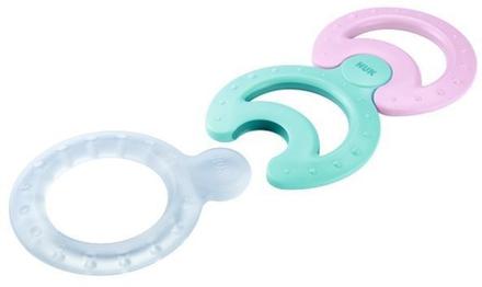 Nuk chladiace hryzatko + classic hryzatko, 3ks, 