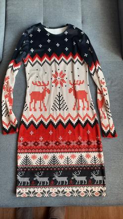 Vianočné šaty, s / xs