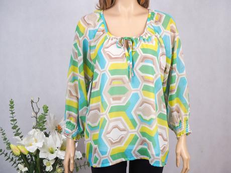 Kvalitná letná blúzka cappuccini, 40