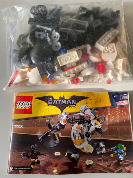 Lego batman movie 70920 robot egghead, 