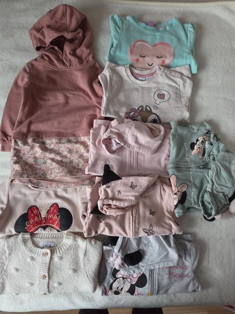 Balíček 46ks oblečenia veľkosť 86/92 98, 86–98