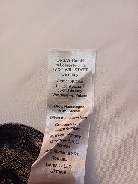 Tričká, orsay,s