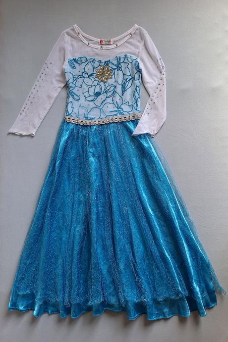 Ľadová kráľovná / elsa kostým veľ.128-140,