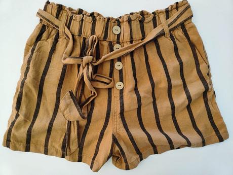 Šortky s vysokým pásom, m