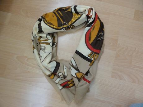 Štýlová šatka na štýl alexandra mcqueen, l