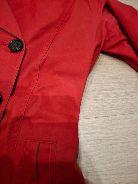 Červený harno jesenný blejzer veľkosť.s, camaieu,s