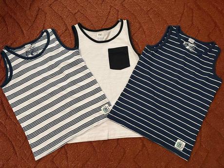 Chlapčenské tielka na 6-7 r veľ. 122, f&f,122