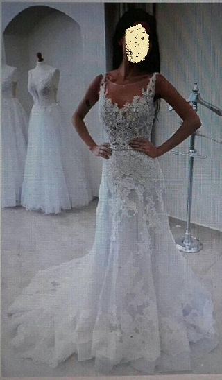 Svadobné šaty 164-168,36-38,m-l (2ks v 1 inzeráte), 164