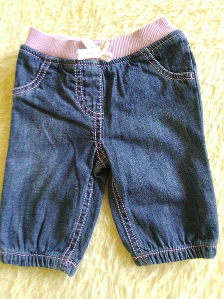 Nohavice novorodenecké 0-3, f&f,62