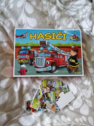 Puzzle hasiči,