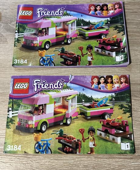 Lego friends 3184 karavan v prírode, 