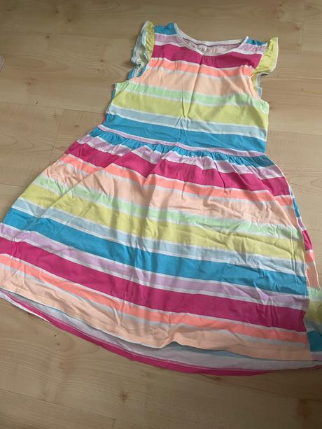 Šaty pruhy 8-10 rokov, h&m,140