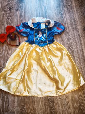 Šaty snehulienka 104, h&m,104
