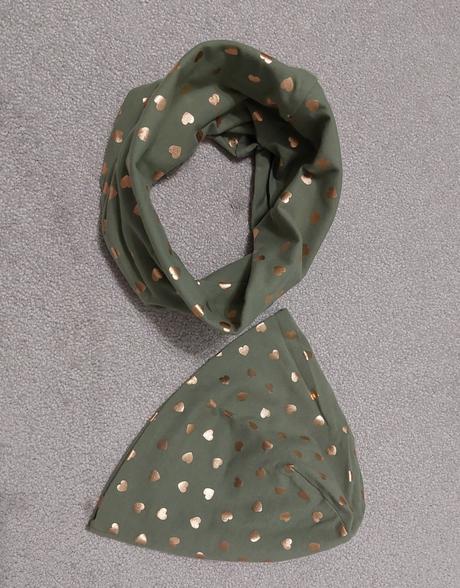 Bavlneny nákrčník s čiapkou, h&m,116