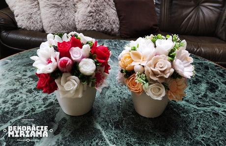 Voňavé mydlové kytičky,