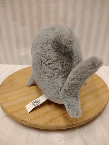 Plyšový sivo biely žralok, ocean buddies, 27 cm, 