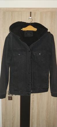 Zateplená riflová bunda s-ko, s