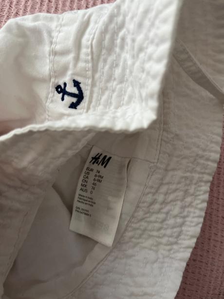 Klobúčik hm šatka rada, h&m,74