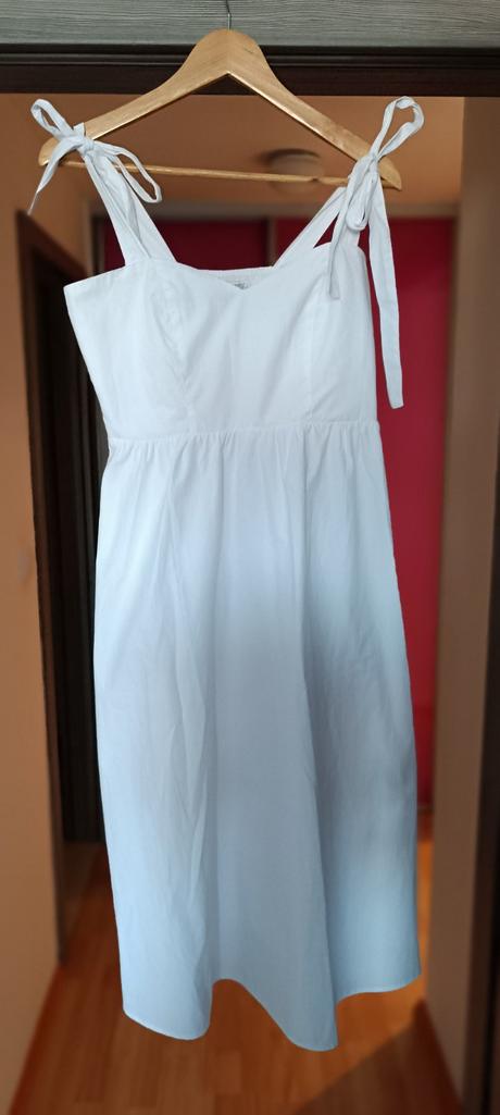 Letné šaty z bavlny stradivarius, stradivarius,l