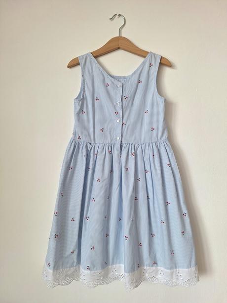 Čerešničkové šaty h&m, veľ. 128, h&m,128