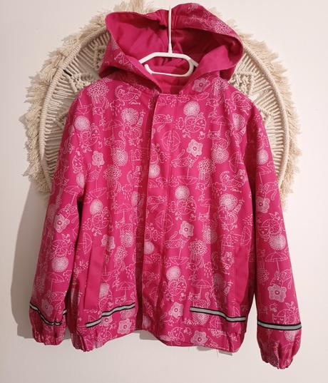 Pogumovaná ružová bundička, okay,116