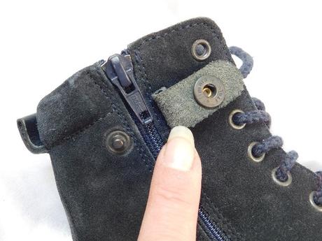 Luxusne semišove poločizmy na šnurovanie, 31