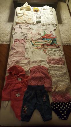 Balik oblecenia pre dievcatko 3-6, 68–80