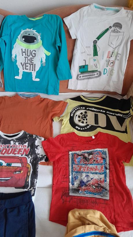 Balík oblečenia chlapec 110, 104–116